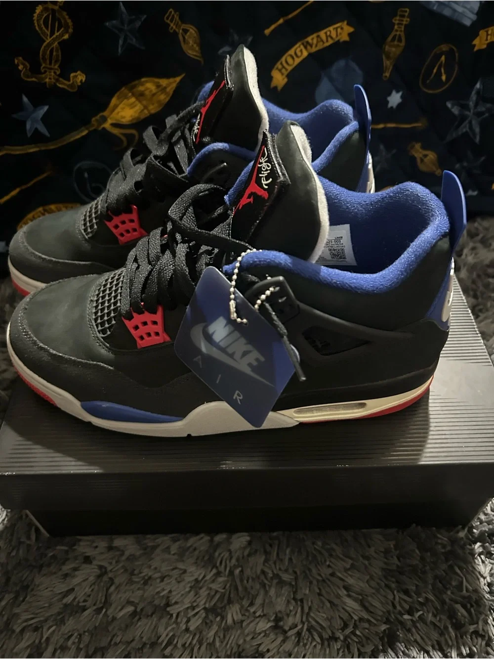 Jordan 4 Retro Rate Air (White Lettering) Size 9 Mens